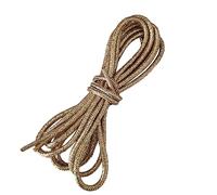 Anevous 2 paia di lacci con brillantini, rotondi, lucidi, di alta qualità, resistenti agli strappi, per sneaker, scarpe da lavoro, stivali, scarpe da trekking, da uomo e da donna, 115 cm, oro rosa