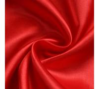 Anevous Tessuto di raso, 100 cm x 150 cm, tinta unita, per cucito, tessuto decorativo al metro, tessuto di raso per fai da te, tessuto di rivestimento per vestiti, tende, tovaglie, decorazioni, rosso