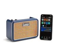 aney PRISM MINI - Amplificatore smart portatile per chitarra, controllabile via app, con 100 preset, 17 modelli di amplificatore, 32 effetti, accordatore integrato e batteria da 14 ore;
