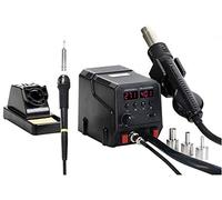 ANFEL 968D ZD-8922 Stazione Saldante con dissaldatore, soffiatrice ad aria calda. Doppio Display digitale Temperatura regolabile