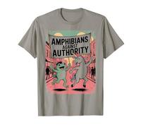 Anfibi Contro l'autorità Portland Maglietta