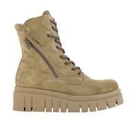 Anfibi da donna Nero Giardini I514911D-501 in camoscio beige