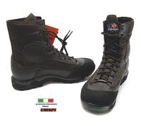 Anfibi militari Crispi Leopard marroni 90076121