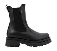 Anfibi Nero Giardini I411940D-100 da donna in pelle nero