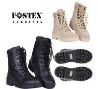 Anfibi Sniper Fostex Pelle stivali scarponi militari security