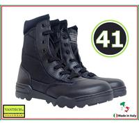 Anfibi Vantech Unisex Boot Militari 100% Made in Italy Antiscivolo Comfort