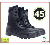 Anfibi Vantech Unisex Boot Militari Antiscivolo 100% Made in Italy