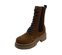 Anfibio Donna NeroGiardini I117123D/2022 in Camoscio Malto Modello Casual. Una Calzatura Comoda Adatta per Tutte Le Occasioni. Autunno-Inverno 2022. EU 37