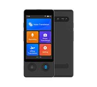 ANFIER Dispositivo per traduttore di lingue 144 lingue e accenti con touchscreen da 3,7 pollici [Traduttore intelligente di ultima generazione-W12] Dispositivo per traduttore di immagini