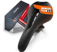 ANFIL® Sella Bici Donna Comoda in Gel - Sellino Ergonomico Antiprostata per Uomo e Donna - Morbido, Traspirante, Impermeabile - con Memory Foam per Bici da Strada, Sella MTB e City Bike