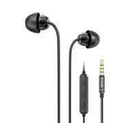 ANFLOWE - Cuffie Auricolari In-Ear con Filo e Microfono per Dormire, Suono Puro, Antirumore, Design Piccolo e Leggero, Jack da 3,5 mm