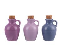Anfora mini oliera 95 ml in ceramica e sughero, Provence