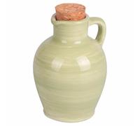Anfora Mini oliera 95 ml in Ceramica Tappo in Sughero, Cedro Pedro, Tinte Uniche