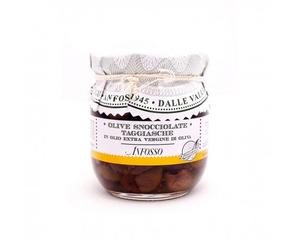 ANFOSSO OLIVE NERE SNOCCIOLATE TAGGIASCHE 185 GR
