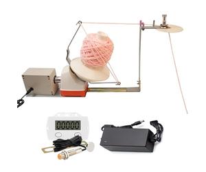 ANGDI Avvolgitore Elettrico per gomitoli di Lana, avvolgitore per Filati con velocità Regolabile, capacità di 500g, Macchina per Avvolgere Filati di Lana per Maglia e Uncinetto, per lavori