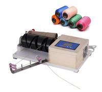 ANGDI Macchina per Maglieria rettilinea in Cashmere, Macchina elettrica per avvolgimento Lana a Cono con velocità e Tempo Regolabili, avvolgitore Automatico di Filati, Macchina per la depilazione