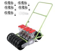 ANGDI Seminatrice per Semi agricoli, seminatrice Manuale per ortaggi con spaziatura tra Le File/Distanza tra Le Piante/profondità Regolabile, spandiconcime da Giardino per Esterni, distributore(5)