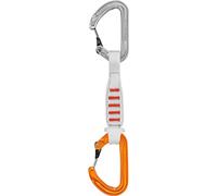 Rinvio con fettuccia Express Petzl Ange Finesse 10 arancione grigio