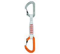 Rinvio con fettuccia Express Petzl Ange Finesse 10 arancione grigio