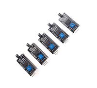 ANGEEK 5 pezzi I2C/IIC/TWI Moduli di interfaccia seriale scheda compatibile con Arduino R3 LCD 1602 2004 LE Display