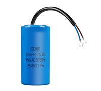 ANGEEK CD60 Condensatore AC 450V 100uf 50/60HZ, Avviamento, Motore in Esecuzione, Frigorifero, Pompa, Generatore