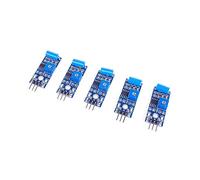 ANGEEK Modulo sensore di vibrazione SW-420 normalmente chiuso, modulo sensore di vibrazione, modulo sensore di movimento per sistema di allarme, Arduino Raspberry Pi, 5 pezzi