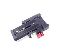 ANGEEK P200 Quick Release Clamp Base Plate Tripod Screw Mount for DSLR Camera Camcorder Manfrotto 500Ah 501HDV 503HDV 701HDV 519/577/561/Q5 etc.