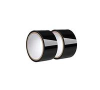 Angeer - Set di 2 rotoli da 52,5 m x 5,1 cm, nastro adesivo statico per l'adsorbimento elettrostatico (nero)