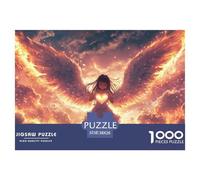 Angel 1000 Piece Jigsaw Puzzle For Adults Educational Games Stress Relief Puzzle Exercise The Memory of The Brain for Adults And Kids, Age 12 Years Up 38x26cm/1000pcs
