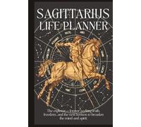 Angel Bullet Style Journal for Sagittarius Star Signs: 150 full color pages with dot grid, prompt pages to guide you, blank pages and year to view calendar