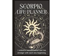 Angel Bullet Style Journal for Scorpio Star Signs: 150 full color pages with dot grid, prompt pages to guide you, blank pages and year to view calendar