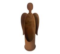 Angel Candle Holder | Christmas Decorations | Metal Table Candlestick | for Christmas Home Home Indoor Mantle Holiday Festival Table Fireplace