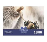 Angel Comforts Firefighter Secure Fitting Pieces Choice for Birthdays, Anniversaries And Special Occasions 52x38cm/1000pcs