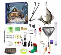 Angel Countdown - Calendario 'Avvento con 24 giorni, idea regalo per gli amanti della pesca, marito, padre