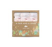 Angel Dear - Agnello rosa, coppia e una coperta di ricambio Set