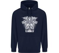 Angel Di Death Giorno Dei Morti Teschio Dotd Bambini Felpa con Cappuccio