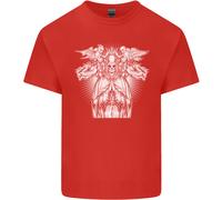 Angel Di Death Giorno Dei Morti Teschio Dotd Uomo Cotone T-Shirt