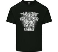 Angel Di Death Giorno Dei Morti Teschio Dotd Uomo Cotone T-Shirt