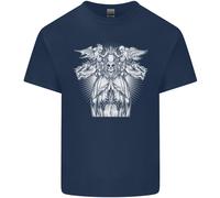 Angel Di Death Giorno Dei Morti Teschio Dotd Uomo Cotone T-Shirt