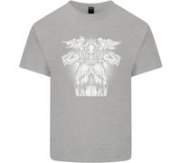 Angel Di Death Giorno Dei Morti Teschio Dotd Uomo Cotone T-Shirt