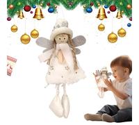 Angel Doll Ornaments - Angel Plush Decoration, Christmas Angel Angel Ornaments | Angel Doll Pendants Christmas Angel Wings Ornament, Angel Doll Ornaments for New Year Birthday Decor
