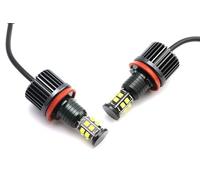 Angel Eyes 2p 240W 6000K Lampada Angel Eyes Marker Light Lampadine Fit Use for BMW E81 E82 E87 E88 E90 E92 M3 E93 E60 E70 X5 E71 X6 X6M E89 Z4 2007-UP(2 pieces)