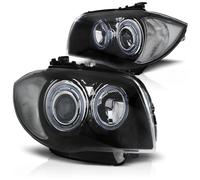 Angel Eyes Design Scheinwerfer Tuning Tec Per BMW 1er E81 E82 E87 E88 04-11 Schw