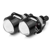 Angel Eyes, Lampadine Angel Eyes 1pair 2,5 pollici 80 mm LED Halo Angel Eyes Proiettore Lente Anabbagliante Bi LED Luci Uso adatto per H4 H7 9005 HB3 9006 HB4 Fari Uso adatto per Auto Retrofit(Right H
