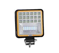 Angel Eyes, Lampadine Angel Eyes Light Light Bar 72W 24 Strage Round Farelight Auto Light for 4x4 Bar Offroad SUV ATV. Escavatore di camion Amber bianco(White)