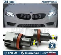 ANGEL EYES LED H8 PER BMW Z4 E89 Luci di Posizione Bianche CANbus NO ERRORI 40W