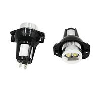 Angel Eyes LED Light,Fari Angel Eyes per Auto 2Pcs Fit Use for BMW E60 E61 E63 E64 E70 X5 E71 X6 E82 E87 E89 Z4 E90 E91 M3 Error Free LED Angel Eyes luci di posizione Lampadine(yellow (gelb))