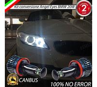 ANGEL EYES LUCI POSIZIONE A LED CREE BMW Z4 E89 CANBUS 6000K LUCE BIANCA 20W