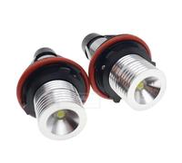 Angel Eyes，Luci Posizione Led 2 pezzi LED Angel Eyes luci di posizione lampadine Uso adatto per BMW E39 E53 E60 E61 E63 E64 E65 E66 E87 525i 530i xi 545i M5 senza errori 2x5W(Yellow)