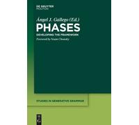 Ángel J. Gallego Phases (Copertina rigida) Studies in Generative Grammar [SGG]